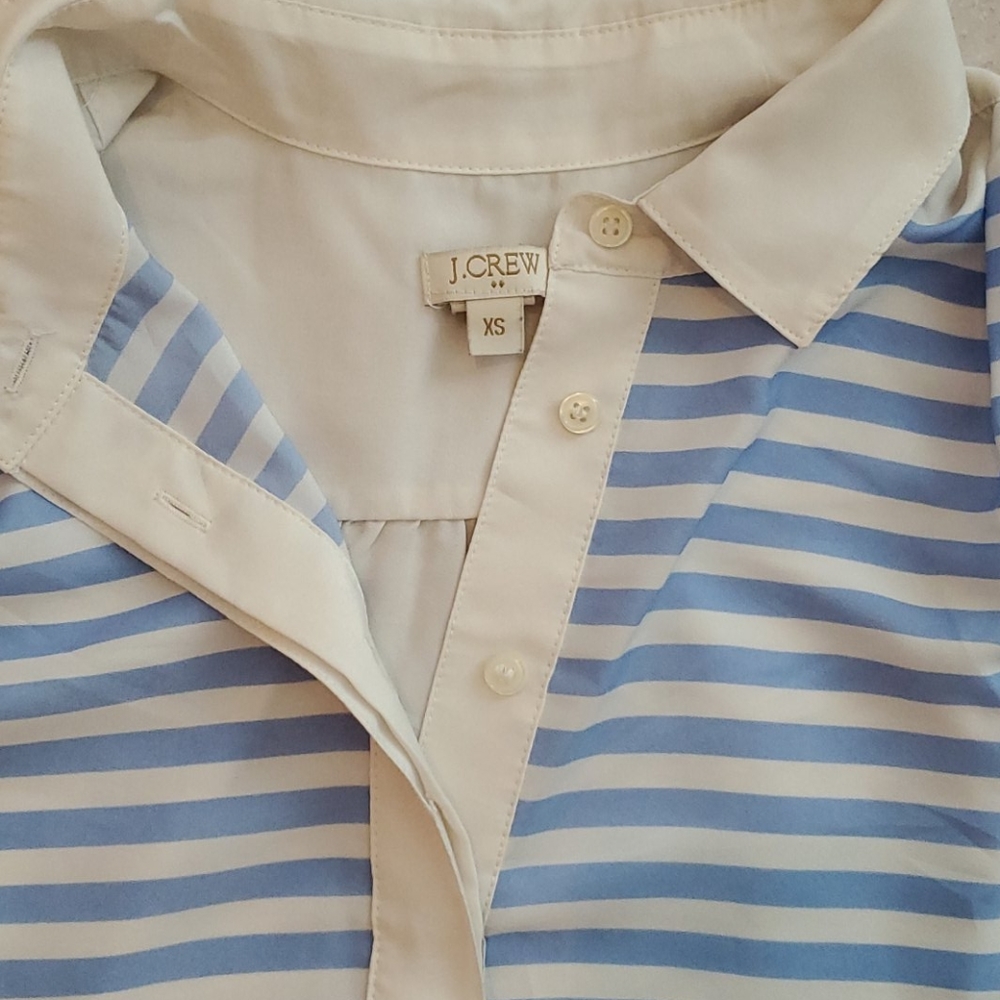 LIKE NEW J. Crew long sleeve shirt XS - Picture 2 of 3